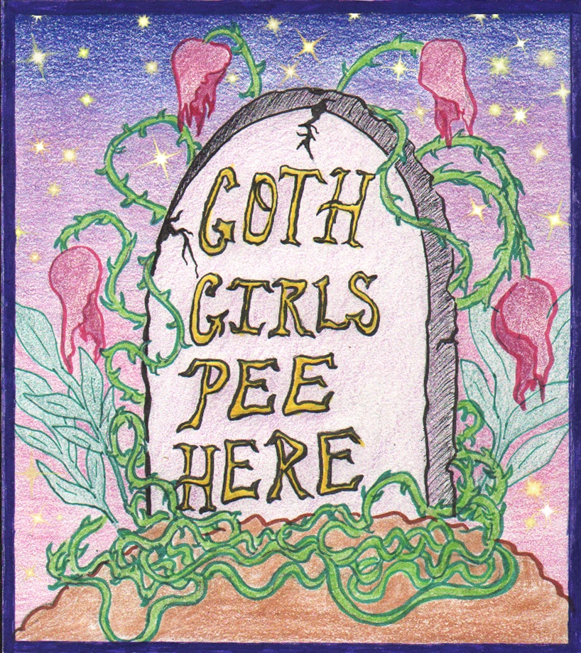 Goth Girls Pee Here